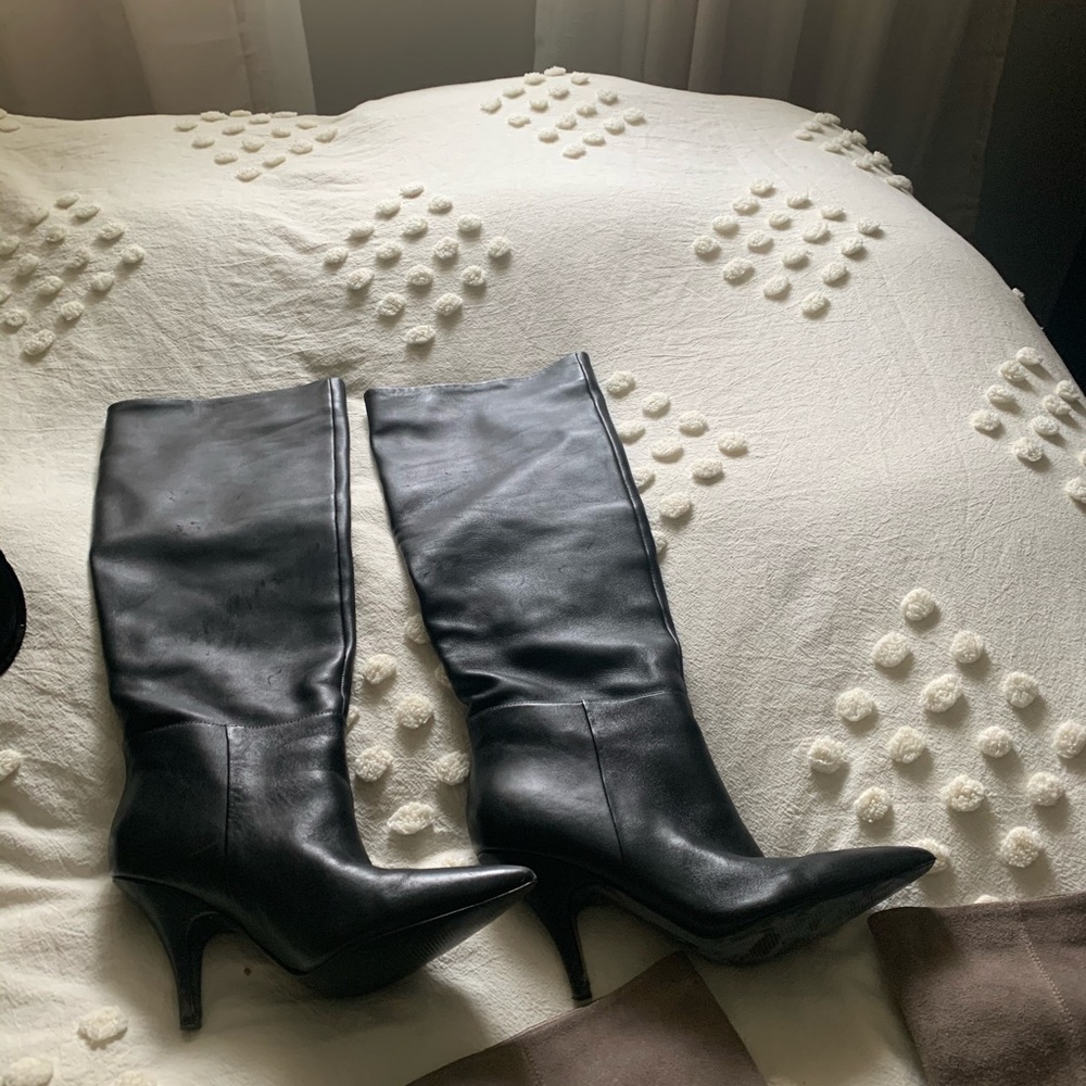 Kendall & Kylie Calla Slouch Boots - Black - Picture 3 of 4